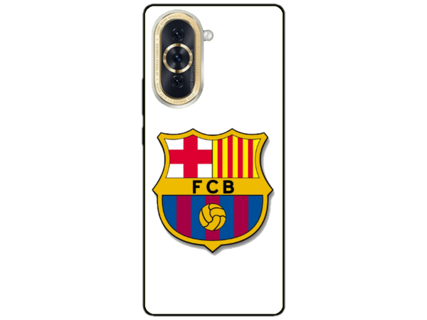 Husa Silicon HQCover compatibila cu Huawei Nova 10, model Fotbal FCB, rezistenta la socuri si zgarieturi, SP1M00001