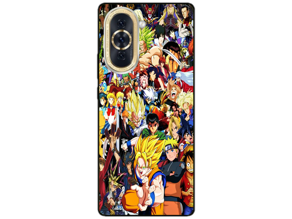 Husa Silicon HQCover compatibila cu Huawei Nova 10, model Anime v1, rezistenta la socuri si zgarieturi, SP1M00013