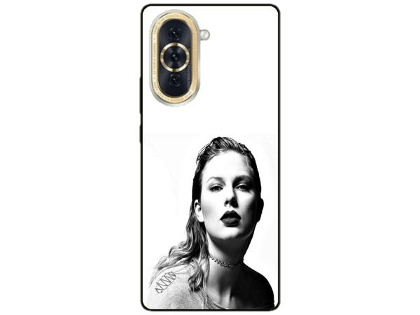 Husa Silicon HQCover compatibila cu Huawei Nova 10, model Taylor Swift v1, rezistenta la socuri si zgarieturi, SP1M00016