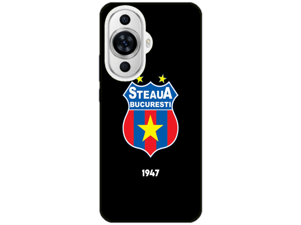 Husa Silicon HQCover compatibila cu Huawei Nova 11, model Steaua Bucuresti, rezistenta la socuri si zgarieturi, SP1M00004