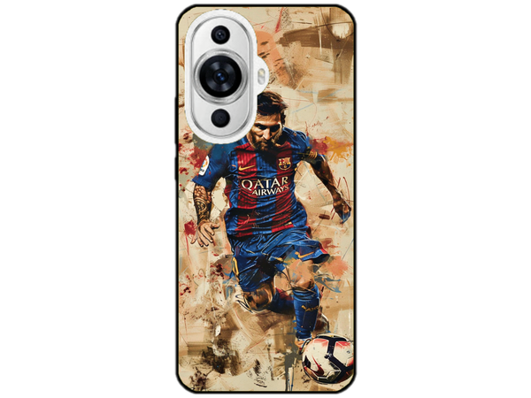 Husa Silicon HQCover compatibila cu Huawei Nova 11, model Messi v1, rezistenta la socuri si zgarieturi, SP1M00006