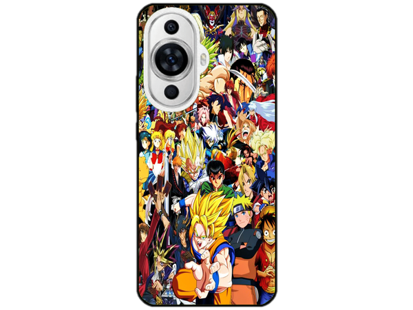 Husa Silicon HQCover compatibila cu Huawei Nova 11, model Anime v1, rezistenta la socuri si zgarieturi, SP1M00013