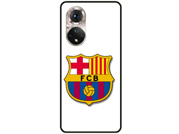 Husa Silicon HQCover compatibila cu Huawei Nova 9, model Fotbal FCB, rezistenta la socuri si zgarieturi, SP1M00001