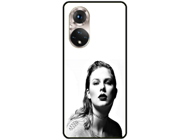 Husa Silicon HQCover compatibila cu Huawei Nova 9, model Taylor Swift v1, rezistenta la socuri si zgarieturi, SP1M00016