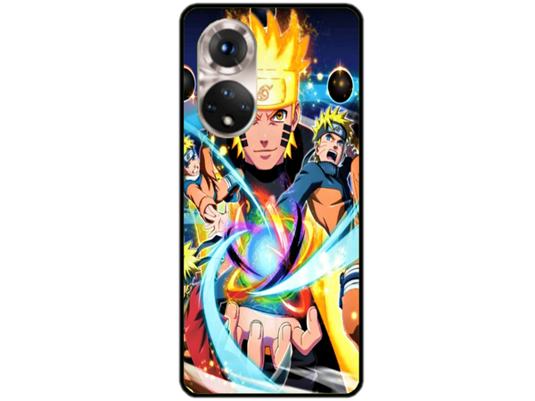 Husa Silicon HQCover compatibila cu Huawei Nova 9, model Naruto v1, rezistenta la socuri si zgarieturi, SP1M00020