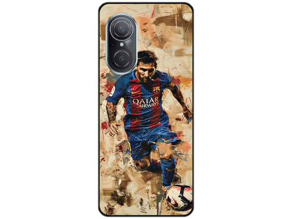 Husa Silicon HQCover compatibila cu Huawei Nova 9 SE, model Messi v1, rezistenta la socuri si zgarieturi, SP1M00006