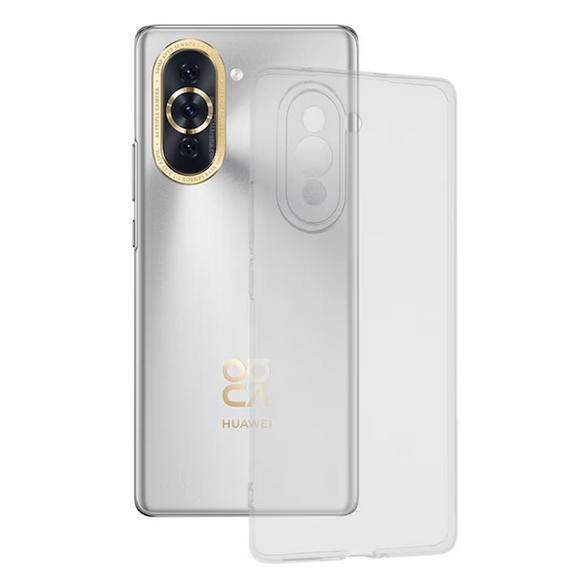 Husa de protectie Transparenta compatibila cu Huawei Nova 10, rezistenta la socuri, silicon, tip carcasa