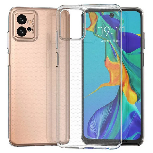 Husa de protectie Transparenta compatibila cu Motorola Moto G32, rezistenta la socuri, silicon, tip carcasa