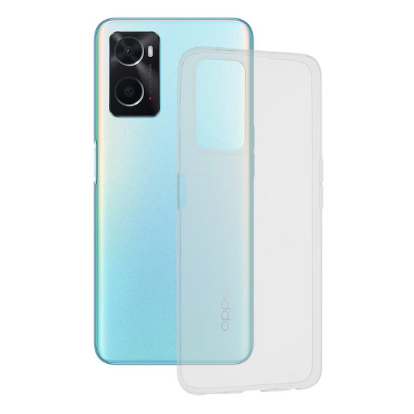 Husa de protectie Transparenta compatibila cu OPPO A57s, rezistenta la socuri, silicon, tip carcasa