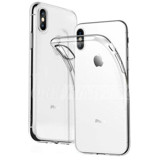 Husa de protectie Transparenta compatibila cu Apple iPhone XS, rezistenta la socuri, silicon, tip carcasa
