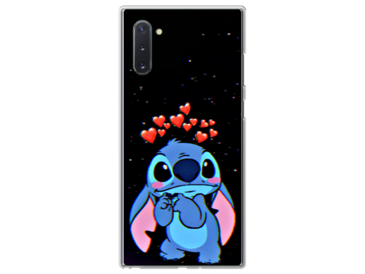 Husa Silicon HQCover compatibila cu Samsung Galaxy Note 10, model Stitch v3, rezistenta la socuri si zgarieturi, SP1M00014