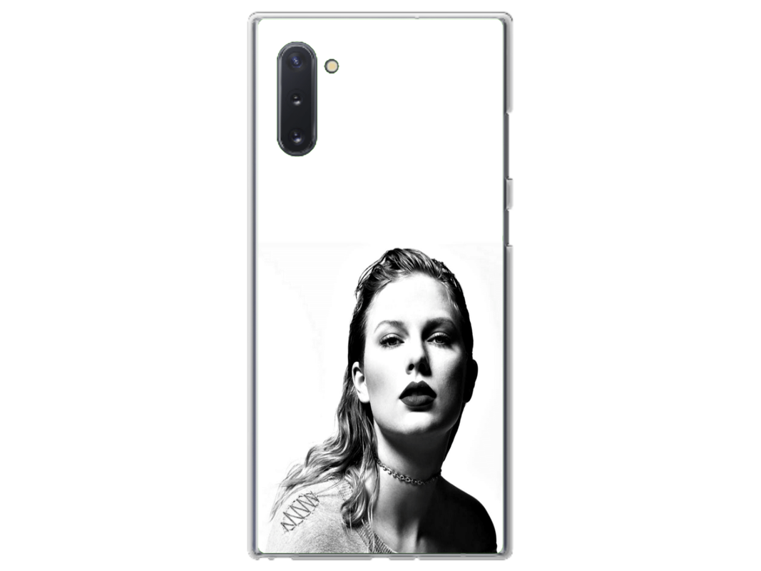 Husa Silicon HQCover compatibila cu Samsung Galaxy Note 10, model Taylor Swift v1, rezistenta la socuri si zgarieturi, SP1M00016