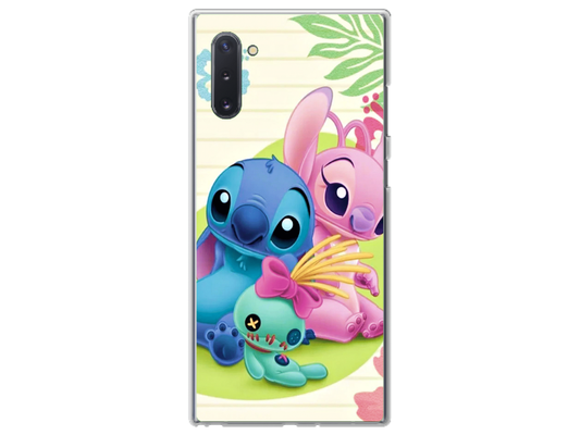 Husa Silicon HQCover compatibila cu Samsung Galaxy Note 10, model Stitch v8, rezistenta la socuri si zgarieturi, SP1M00039