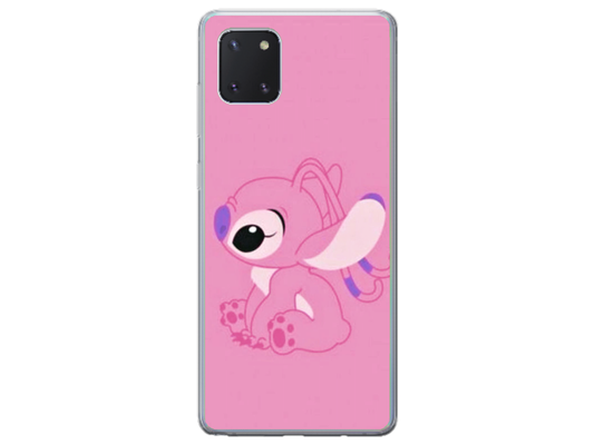 Husa Silicon HQCover compatibila cu Samsung Galaxy Note 10 Lite, model Stich v1, rezistenta la socuri si zgarieturi, SP1M00010