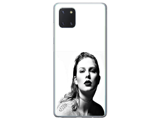 Husa Silicon HQCover compatibila cu Samsung Galaxy Note 10 Lite, model Taylor Swift v1, rezistenta la socuri si zgarieturi, SP1M00016