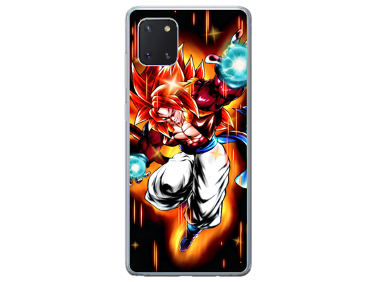 Husa Silicon HQCover compatibila cu Samsung Galaxy Note 10 Lite, model Dragon Ball Z v1, rezistenta la socuri si zgarieturi, SP1M00017