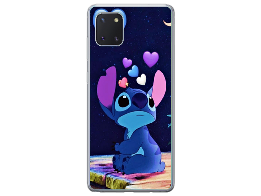 Husa Silicon HQCover compatibila cu Samsung Galaxy Note 10 Lite, model Stitch v5, rezistenta la socuri si zgarieturi, SP1M00018