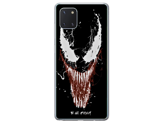 Husa Silicon HQCover compatibila cu Samsung Galaxy Note 10 Lite, model Venom v1, rezistenta la socuri si zgarieturi, SP1M00024