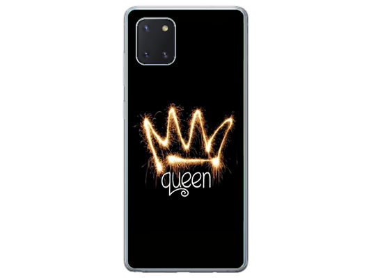 Husa Silicon HQCover compatibila cu Samsung Galaxy Note 10 Lite, model Queen, rezistenta la socuri si zgarieturi, SP1M00025