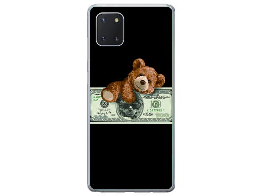Husa Silicon HQCover compatibila cu Samsung Galaxy Note 10 Lite, model Urs Cool v2, rezistenta la socuri si zgarieturi, SP1M00034