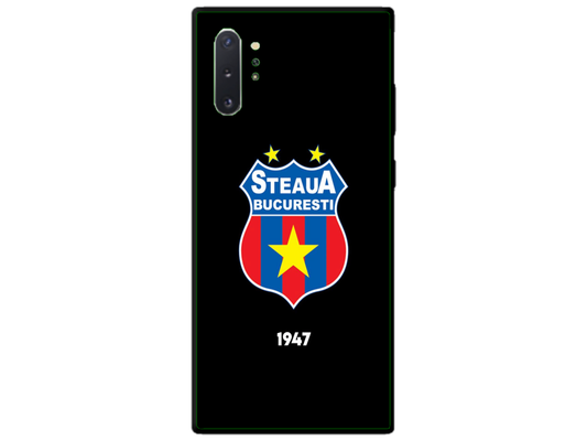Husa Silicon HQCover compatibila cu Samsung Galaxy Note 10 Plus 4G, model Steaua Bucuresti, rezistenta la socuri si zgarieturi, SP1M00004