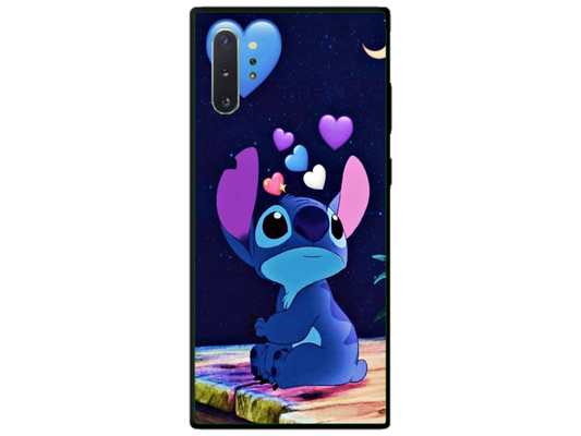Husa Silicon HQCover compatibila cu Samsung Galaxy Note 10 Plus 4G, model Stitch v5, rezistenta la socuri si zgarieturi, SP1M00018