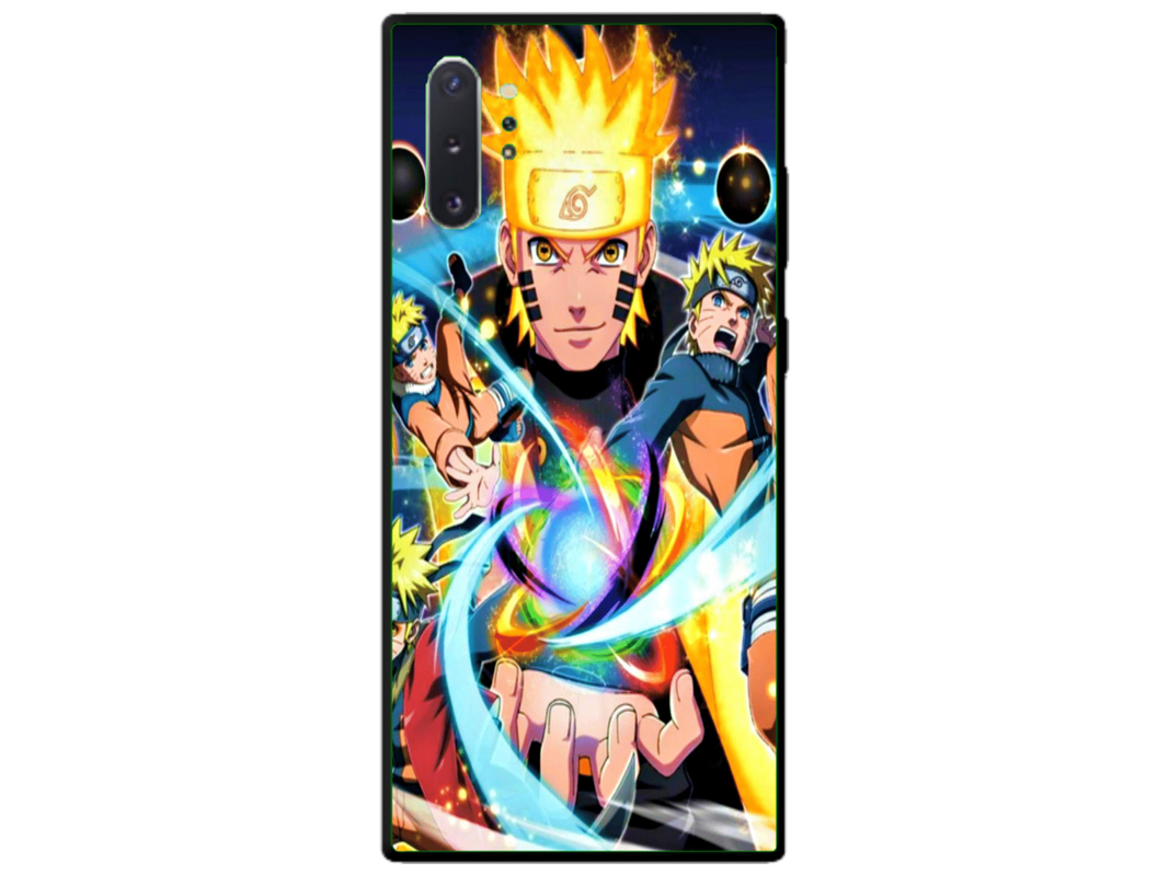Husa Silicon HQCover compatibila cu Samsung Galaxy Note 10 Plus 4G, model Naruto v1, rezistenta la socuri si zgarieturi, SP1M00020