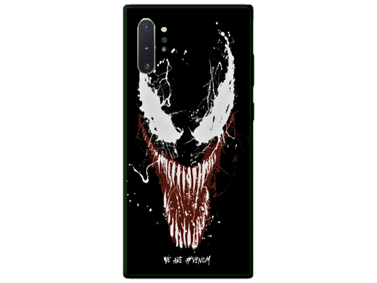 Husa Silicon HQCover compatibila cu Samsung Galaxy Note 10 Plus 5G, model Venom v1, rezistenta la socuri si zgarieturi, SP1M00024