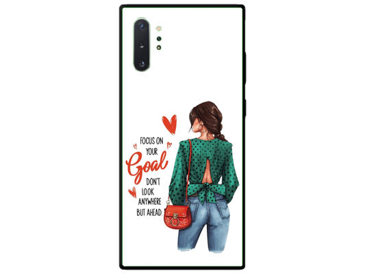 Husa Silicon HQCover compatibila cu Samsung Galaxy Note 10 Plus 4G, model Look Ahead, rezistenta la socuri si zgarieturi, SP1M00032