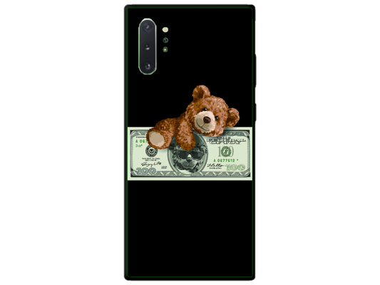 Husa Silicon HQCover compatibila cu Samsung Galaxy Note 10 Plus 4G, model Urs Cool v2, rezistenta la socuri si zgarieturi, SP1M00034