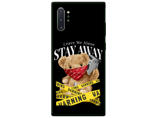 Husa Silicon HQCover compatibila cu Samsung Galaxy Note 10 Plus 4G, model Urs Cool v3, rezistenta la socuri si zgarieturi, SP1M00036