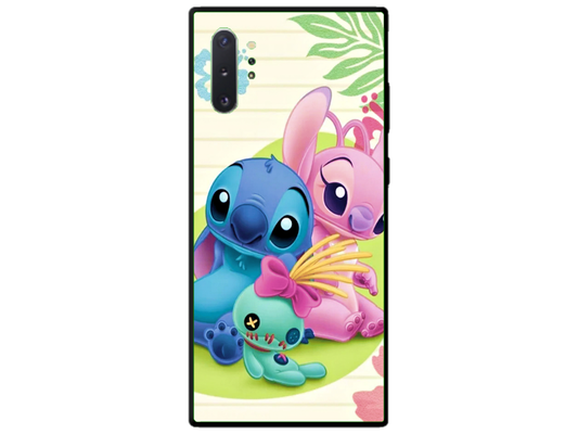 Husa Silicon HQCover compatibila cu Samsung Galaxy Note 10 Plus 5G, model Stitch v8, rezistenta la socuri si zgarieturi, SP1M00039