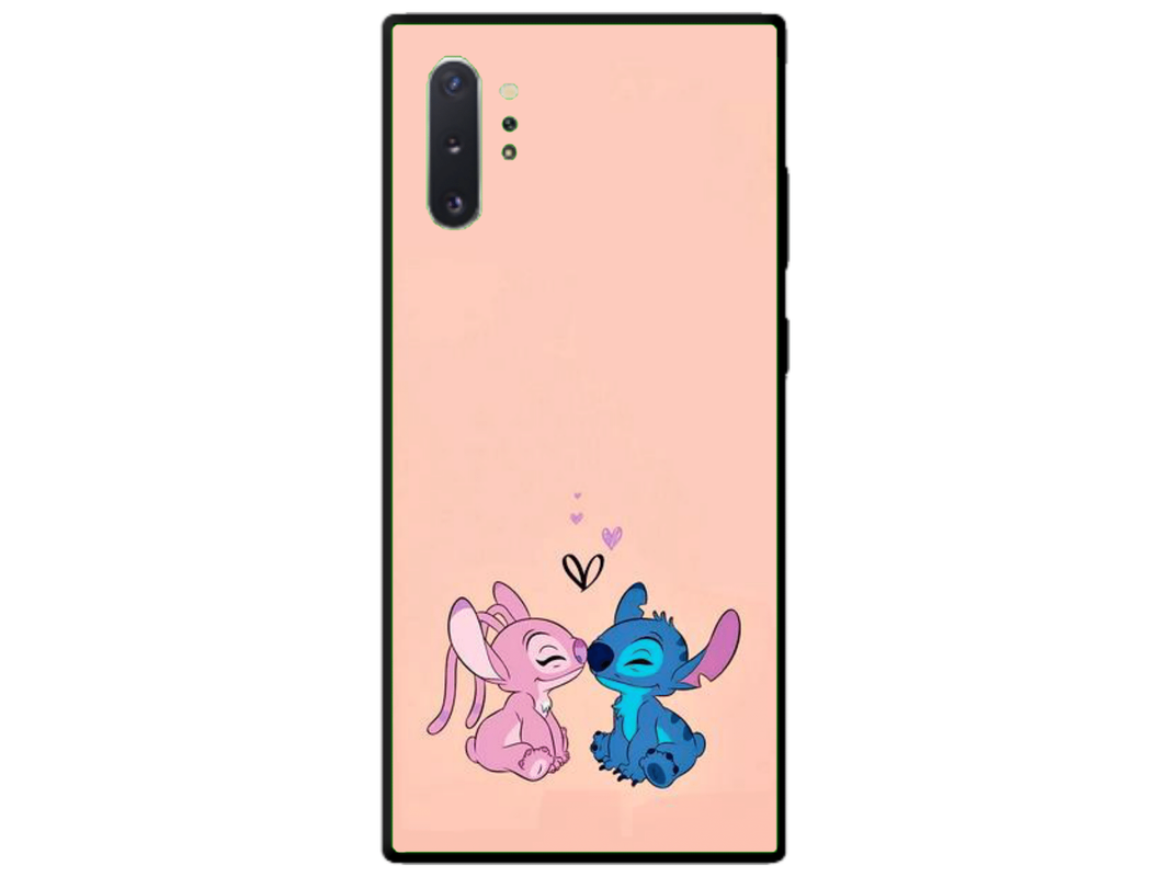 Husa Silicon HQCover compatibila cu Samsung Galaxy Note 10 Plus 4G, model Stitch v9, rezistenta la socuri si zgarieturi, SP1M00040