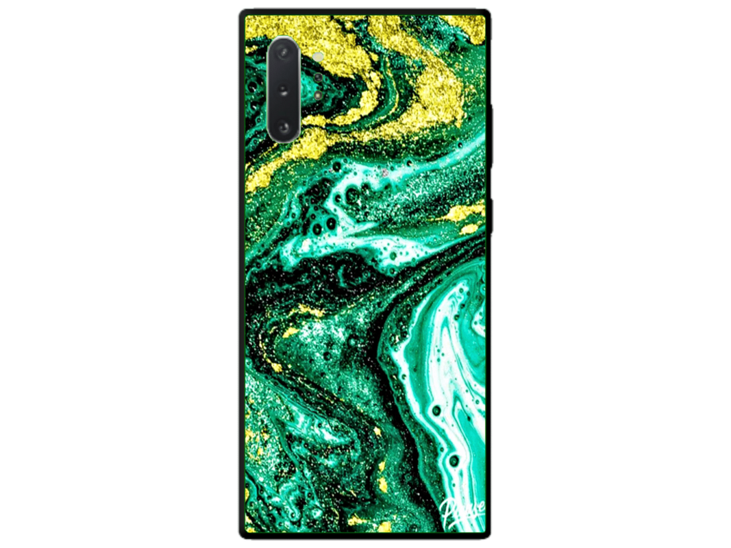 Husa Silicon HQCover compatibila cu Samsung Galaxy Note 10 Plus 5G, model Explozie de culori v4, rezistenta la socuri si zgarieturi, SP1M00045