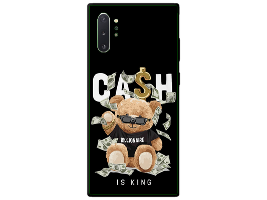 Husa Silicon HQCover compatibila cu Samsung Galaxy Note 10 Plus 4G, model Urs Cool V5, rezistenta la socuri si zgarieturi, SP1M00050