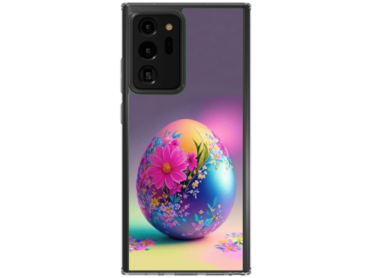 Husa Silicon HQCover compatibila cu Samsung Galaxy Note 20 Ultra 5G, model Easter Egg, rezistenta la socuri si zgarieturi, SP1M00002