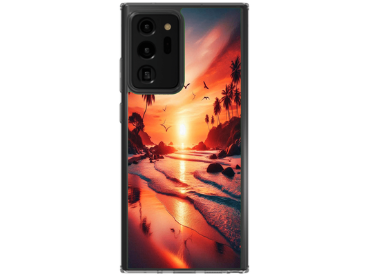 Husa Silicon HQCover compatibila cu Samsung Galaxy Note 20 Ultra, model Apus, rezistenta la socuri si zgarieturi, SP1M00008