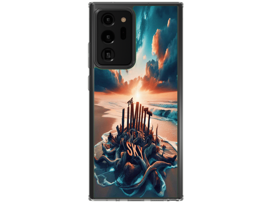 Husa Silicon HQCover compatibila cu Samsung Galaxy Note 20 Ultra 5G, model Plaja, rezistenta la socuri si zgarieturi, SP1M00009