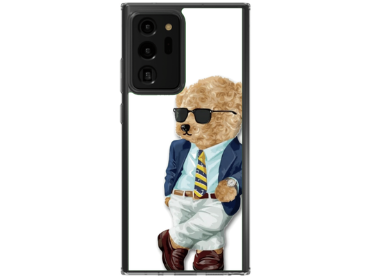 Husa Silicon HQCover compatibila cu Samsung Galaxy Note 20 Ultra, model Urs Cool, rezistenta la socuri si zgarieturi, SP1M00012