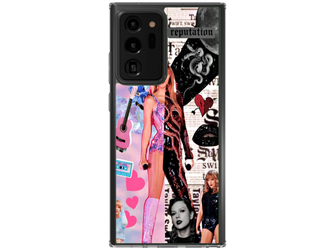 Husa Silicon HQCover compatibila cu Samsung Galaxy Note 20 Ultra 5G, model Taylor Swift v2, rezistenta la socuri si zgarieturi, SP1M00026