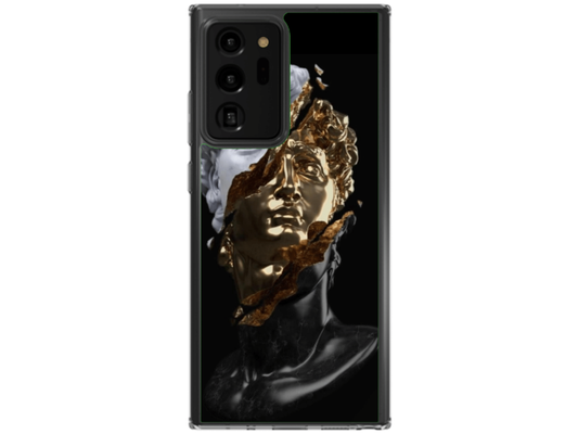 Husa Silicon HQCover compatibila cu Samsung Galaxy Note 20 Ultra 5G, model Statuie, rezistenta la socuri si zgarieturi, SP1M00046