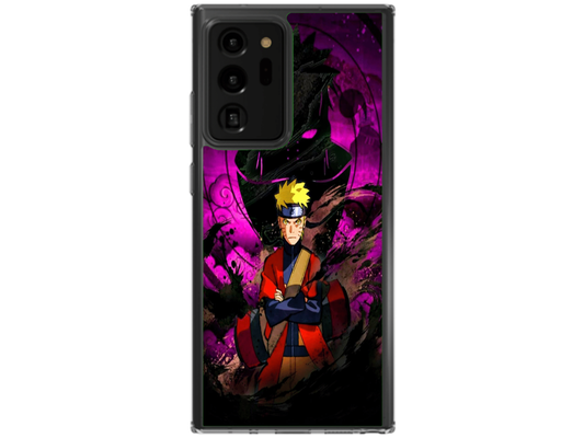 Husa Silicon HQCover compatibila cu Samsung Galaxy Note 20 Ultra 5G, model Naruto v2, rezistenta la socuri si zgarieturi, SP1M00047