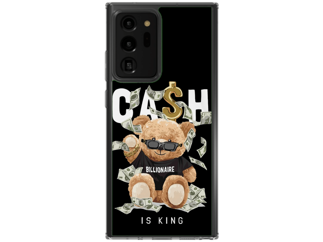 Husa Silicon HQCover compatibila cu Samsung Galaxy Note 20 Ultra, model Urs Cool V5, rezistenta la socuri si zgarieturi, SP1M00050