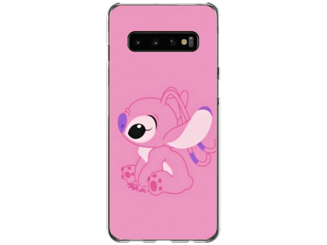 Husa Silicon HQCover compatibila cu Samsung Galaxy S10, model Stich v1, rezistenta la socuri si zgarieturi, SP1M00010