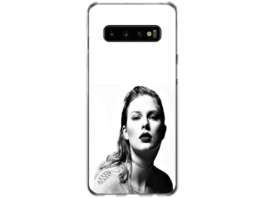 Husa Silicon HQCover compatibila cu Samsung Galaxy S10, model Taylor Swift v1, rezistenta la socuri si zgarieturi, SP1M00016