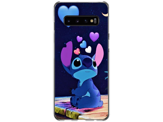 Husa Silicon HQCover compatibila cu Samsung Galaxy S10 Plus, model Stitch v5, rezistenta la socuri si zgarieturi, SP1M00018