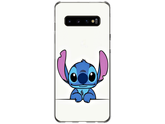 Husa Silicon HQCover compatibila cu Samsung Galaxy S10 Plus, model Stitch v7, rezistenta la socuri si zgarieturi, SP1M00022