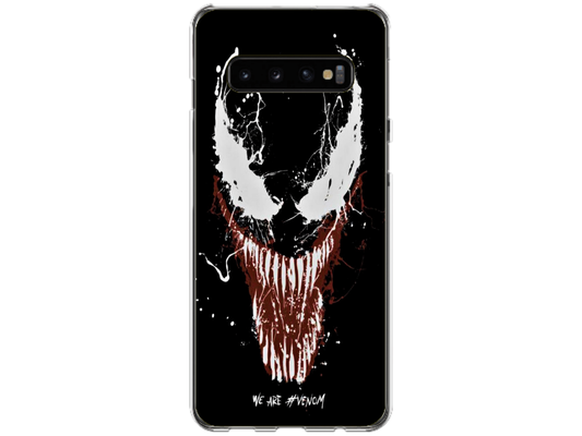 Husa Silicon HQCover compatibila cu Samsung Galaxy S10, model Venom v1, rezistenta la socuri si zgarieturi, SP1M00024