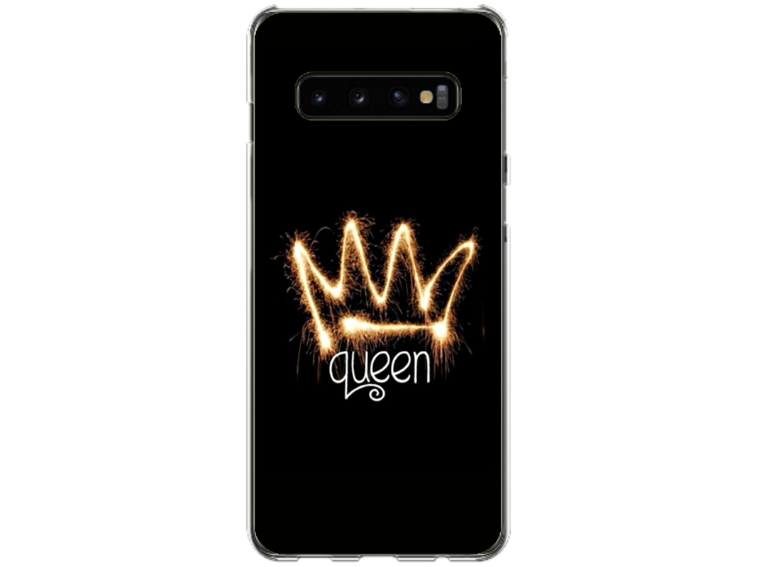 Husa Silicon HQCover compatibila cu Samsung Galaxy S10, model Queen, rezistenta la socuri si zgarieturi, SP1M00025