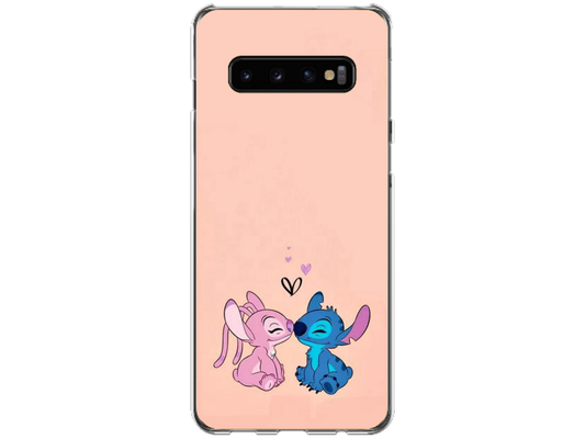 Husa Silicon HQCover compatibila cu Samsung Galaxy S10, model Stitch v9, rezistenta la socuri si zgarieturi, SP1M00040